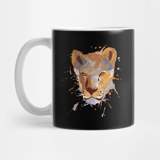 Lioness Head Mug